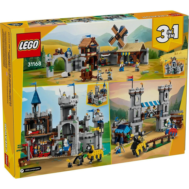 Construction set Lego CREATOR 31168 Medieval Horse Knight Castle 1371 Pieces