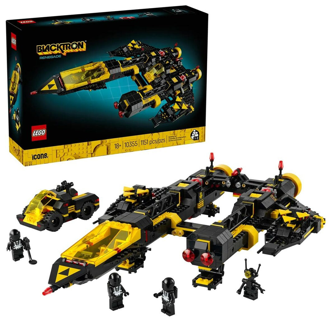 Construction set Lego 10355 Blacktron Renegade 1151 Pieces