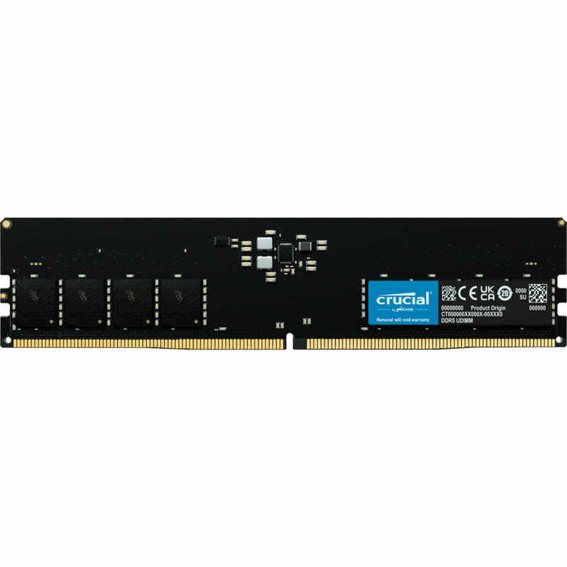 Memória RAM Crucial CT16G48C40U5 16 GB DDR5 CL40 4800 Mhz 16 GB