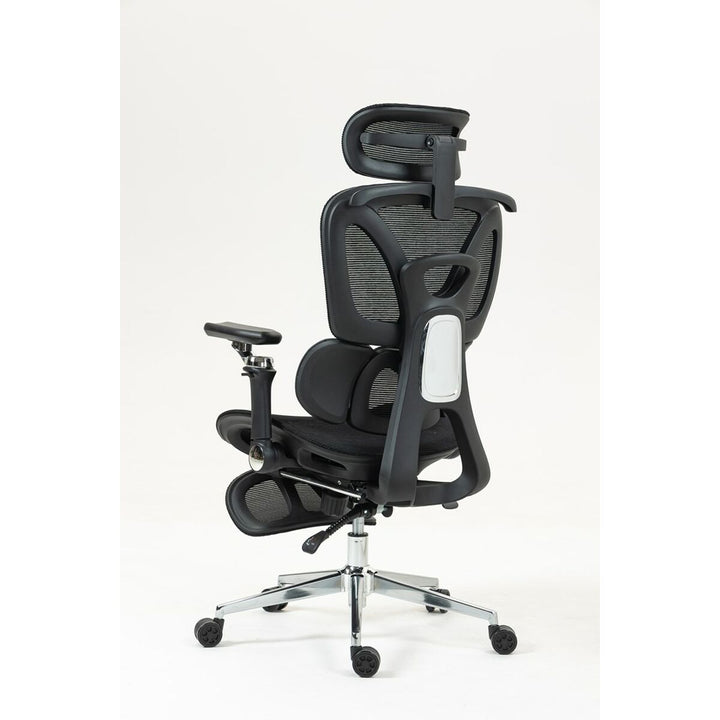 Office Chair Activejet YK848 BK Black Silver 1 Piece