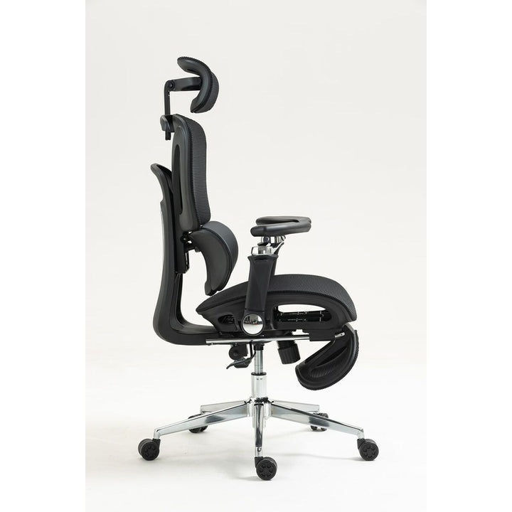 Office Chair Activejet YK848 BK Black Silver 1 Piece