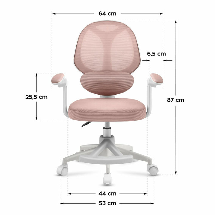 Office Chair Mark Adler MA-JUNIOR 4.5 PINK Pink