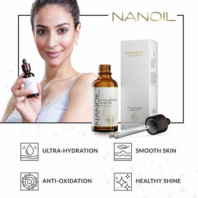 Sérum visage à l'huile hyaluronique Nanoil (50 ml)