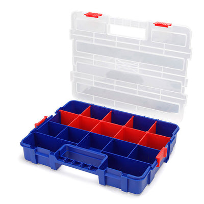 Boîte à compartiments Workpro polypropylène 38,2 x 30 x 6,2 cm 18 Compartiments