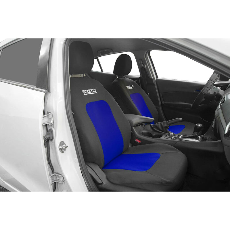 Car Seat Covers Sparco Sport Black/Blue