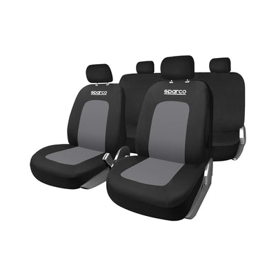 Car Seat Covers Sparco Sport Black/Grey