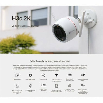 Camescope de surveillance Ezviz H3C 2K
