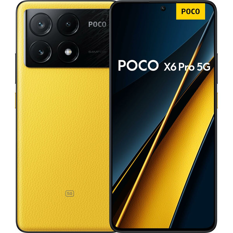 Smartphone Poco POCO X6 Pro 5G 6,67" MediaTek Dimensity 8300-Ultra 6,7" Octa Core 8 GB RAM 256 GB Amarelo