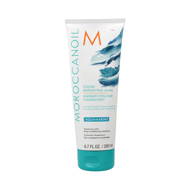 Masque pour cheveux Moroccanoil Depositing Aqua marine 200 ml