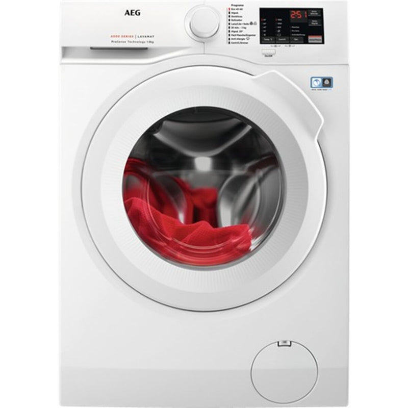 Washing machine AEG 1200 rpm 8 kg White