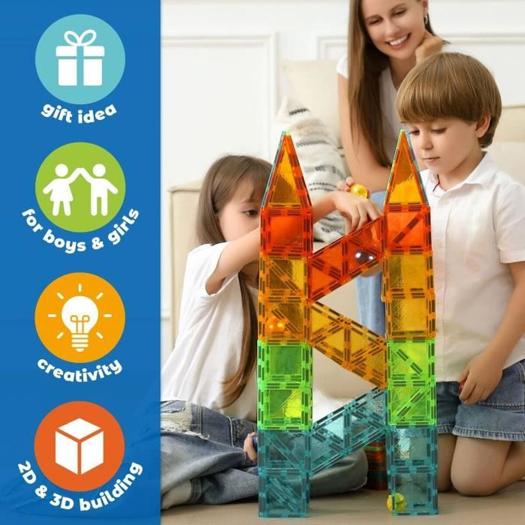 Educational Game Geomag Magnetic Tiles
