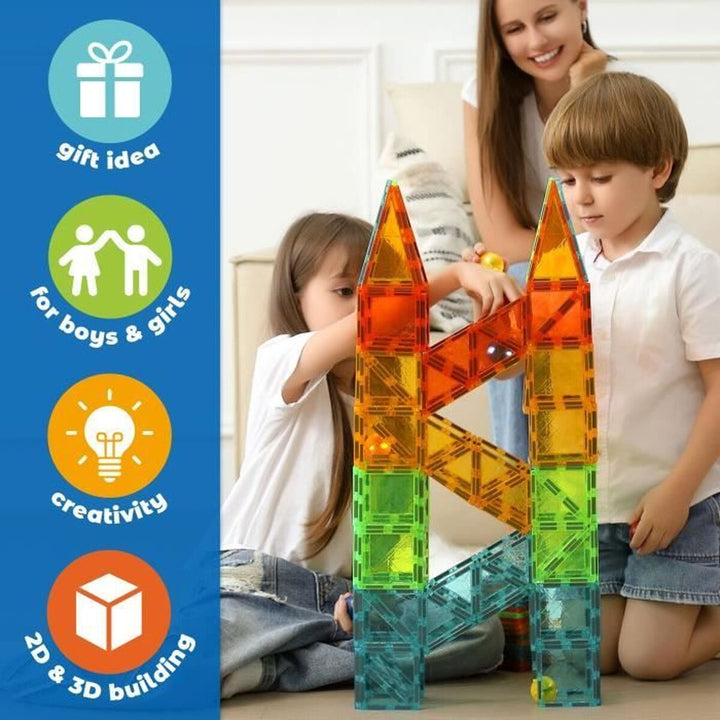 Educational Game Geomag Magnetic Tiles