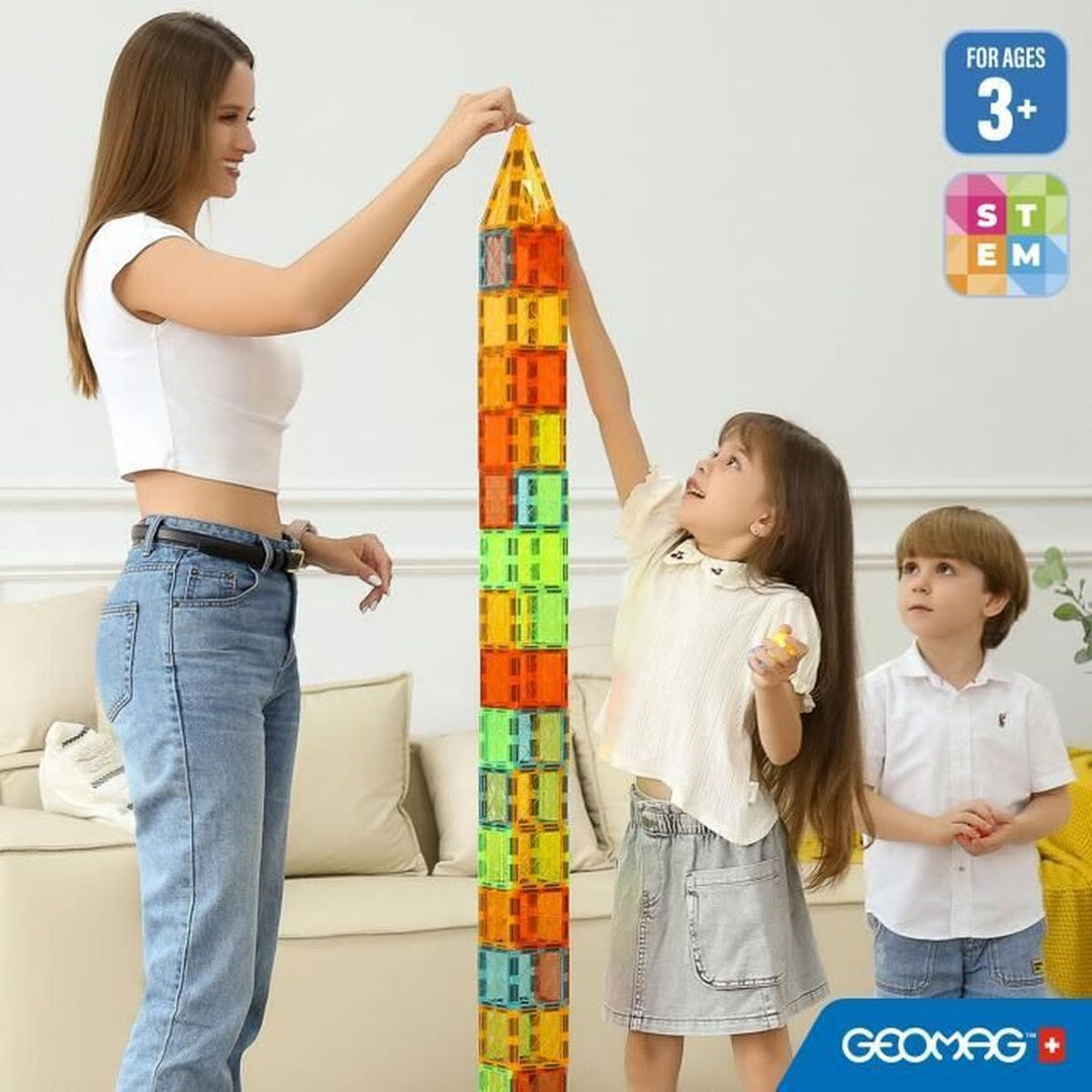 Educational Game Geomag Magnetic Tiles