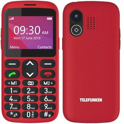 Telefone Telemóvel Telefunken TF-GSM-520-CAR-RD 64 GB RAM Vermelho