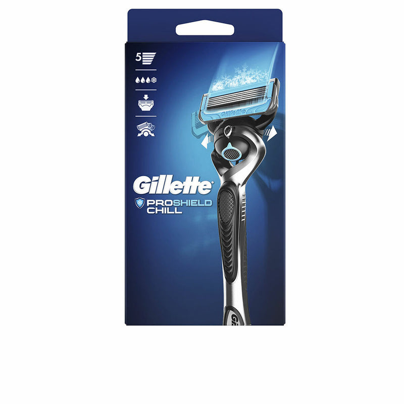 Lâmina de Barbear Gillette Fusion Proshield Chill