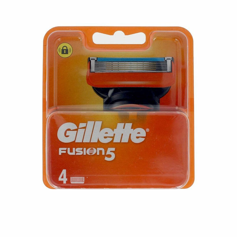Recargas para Lâmina de Barbear Gillette Fusion 5 (4 uds)