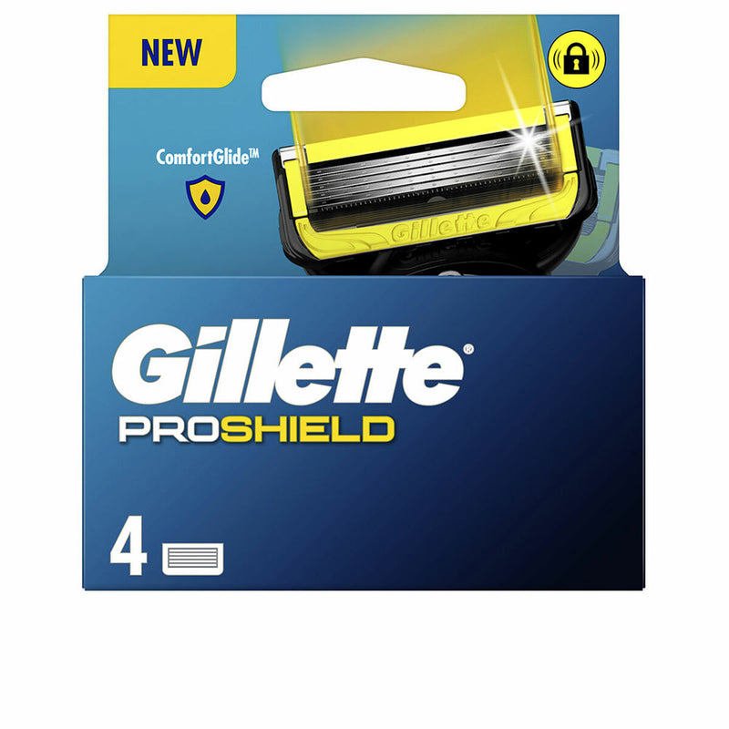 Lâmina de Barbear Gillette Proshield (4 Unidades)