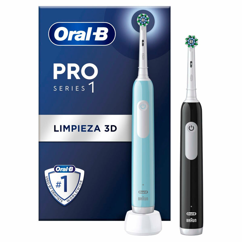 Escova de Dentes Elétrica Oral-B PRO1 DUO (2 Unidades) (1)