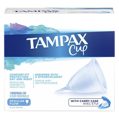 Copo Menstrual Regular Flow Tampax 8001841434896