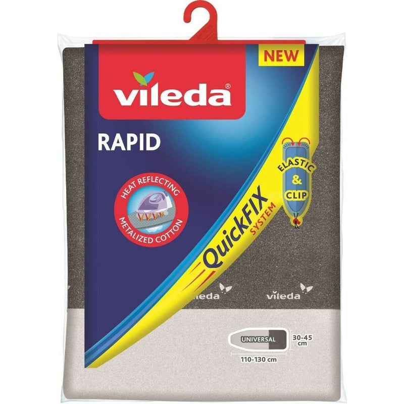 Ironing board cover Vileda Rapid Quick fix 135 cm Grey