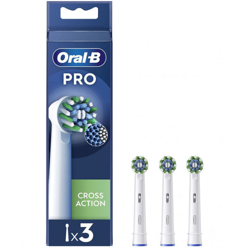 Recargas para Escovas de Dentes Elétricas Oral-B EB50 3 FFS CROSS ACTION