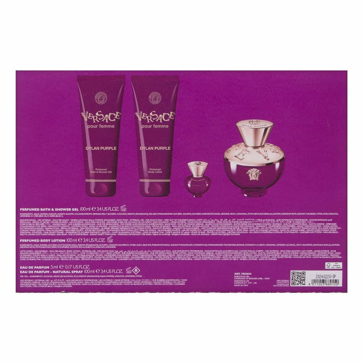 Women's Perfume Set Versace 4 Pieces