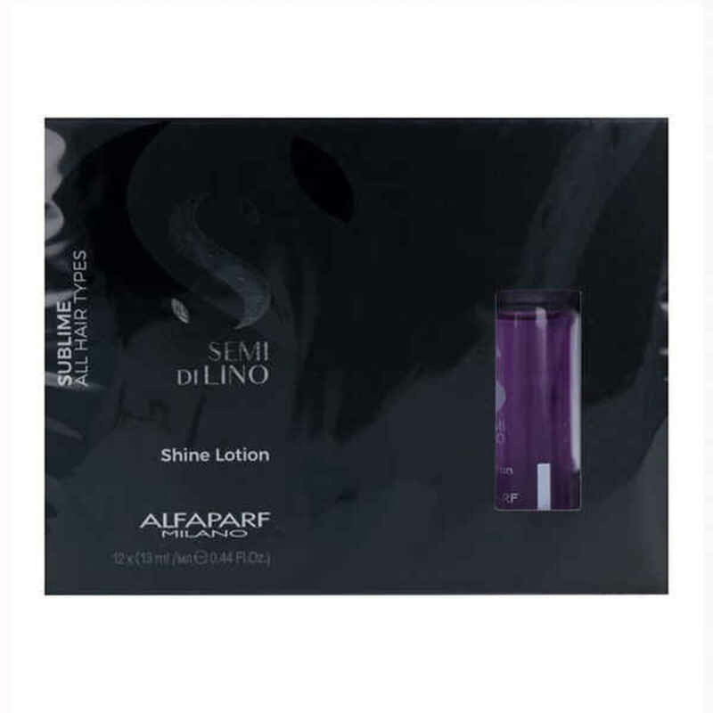 Tratamento Capilar Protetor Semi di Lino Sublime Shine Lotion Alfaparf Milano (12 x 13 ml)