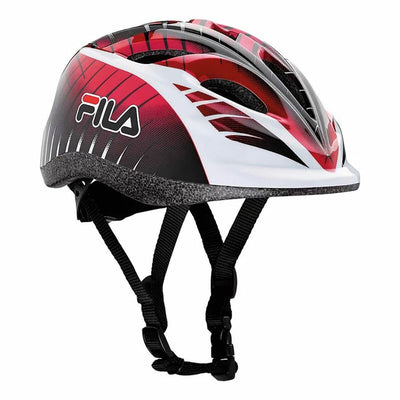 Children's Cycling Helmet Fila 60751065 Black Red XS