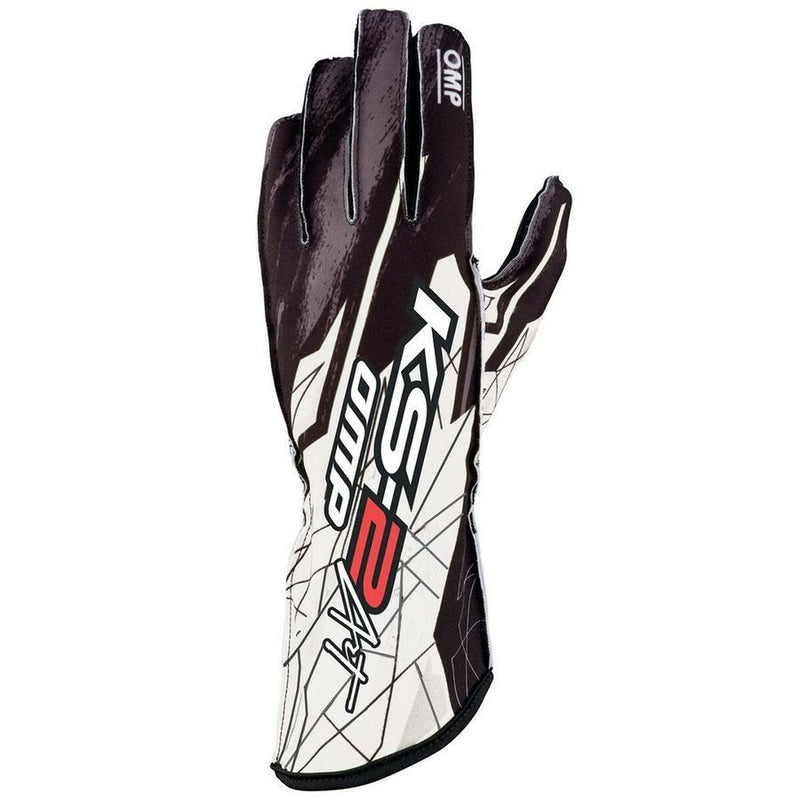 Gloves OMP OMPKK02748076M Black/White M