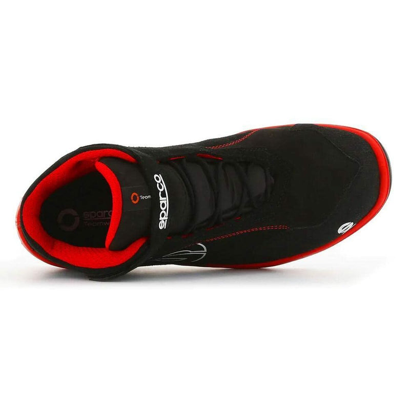 Chaussures de sécurité Sparco Racing Evo Losail Bruce Noir Rouge S3 SRC (47)