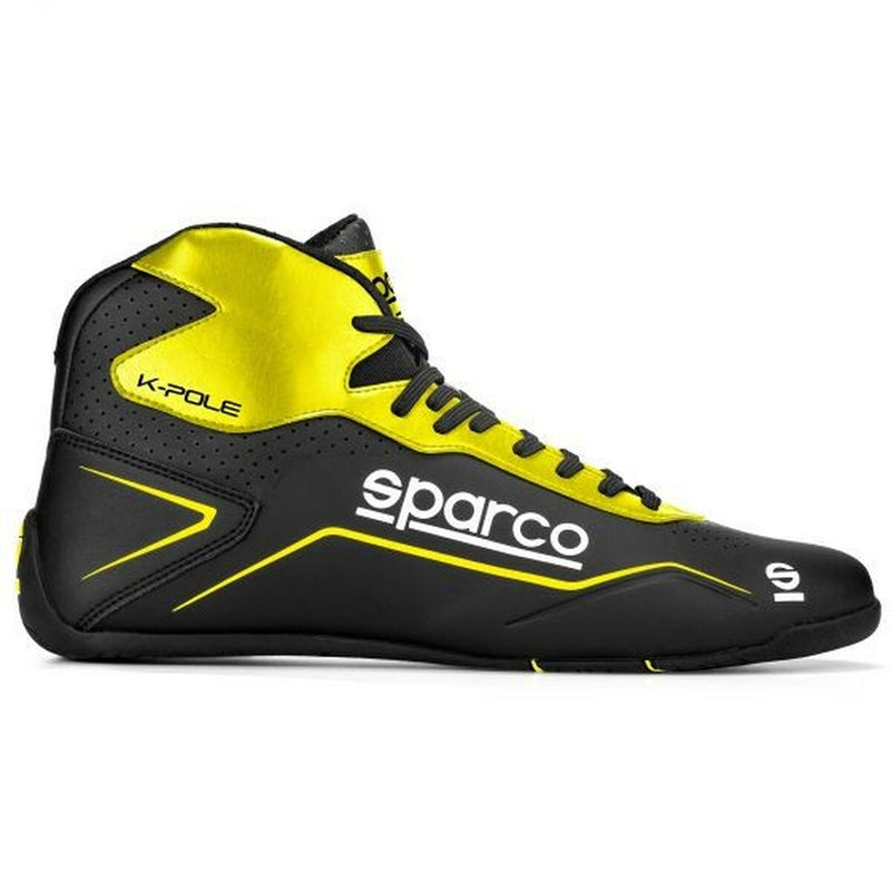 Slippers Sparco K-POLE 46 Black/Yellow