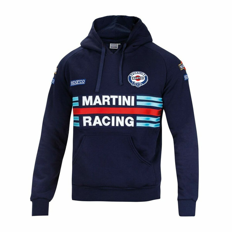 Hoodie Sparco Martini Racing Navy Blue