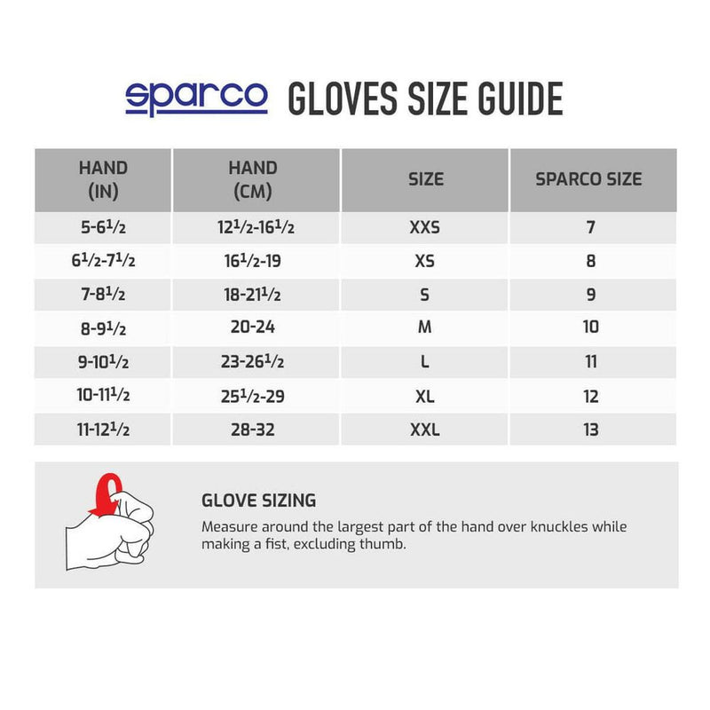 Gants Sparco LAND Rouge Taille 10