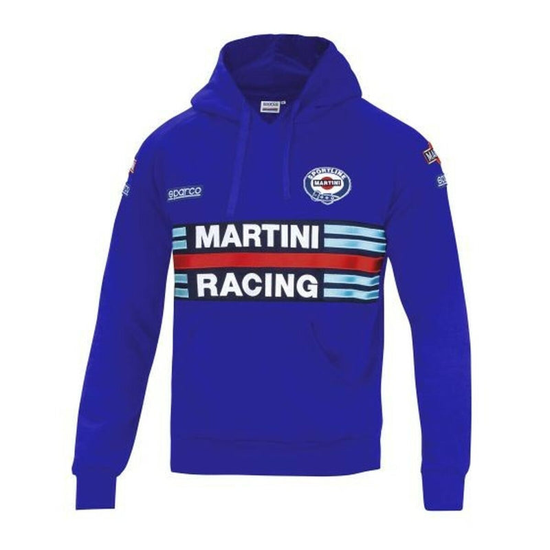 Hoodie Sparco Martini Racing Blue
