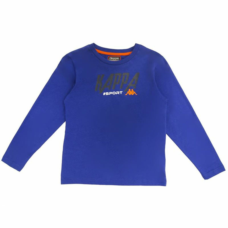 Camisola de Manga Comprida Criança Kappa Sportswear Martial Azul