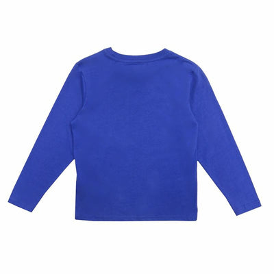 T-shirt à manches longues enfant Kappa Sportswear Martial Bleu