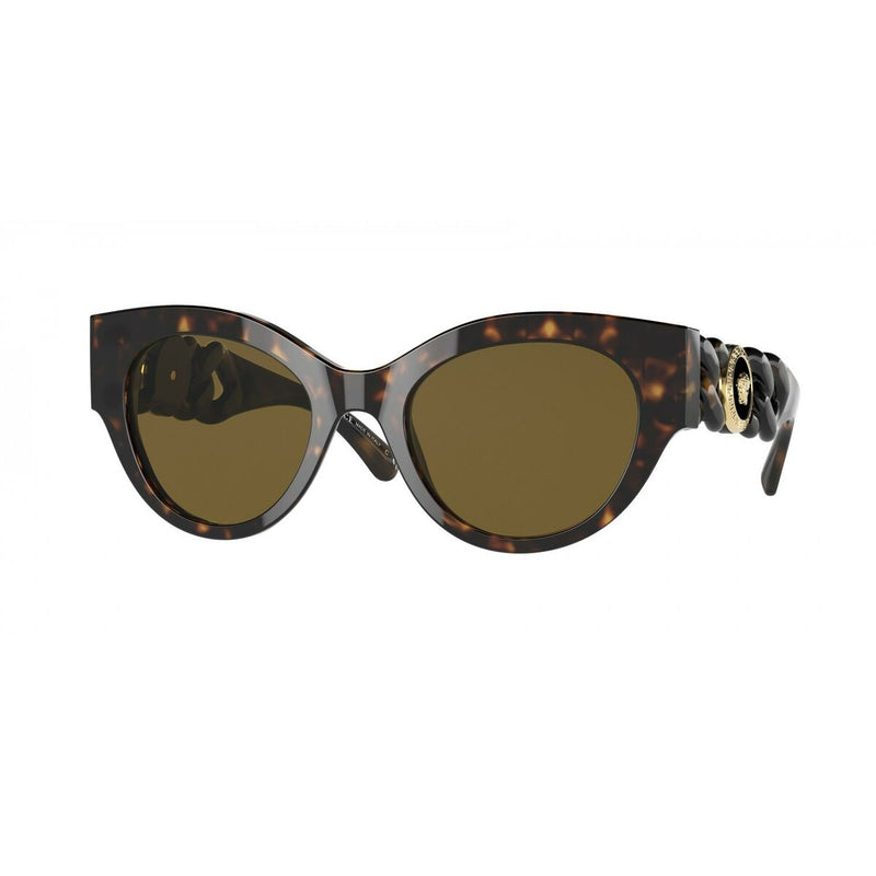 Óculos escuros femininos Versace VE4408-108-73 Ø 52 mm