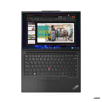 Laptop Lenovo ThinkPad E14 14" AMD Ryzen 5-7530U 16 GB RAM 8 GB RAM 512 GB SSD Spanish Qwerty