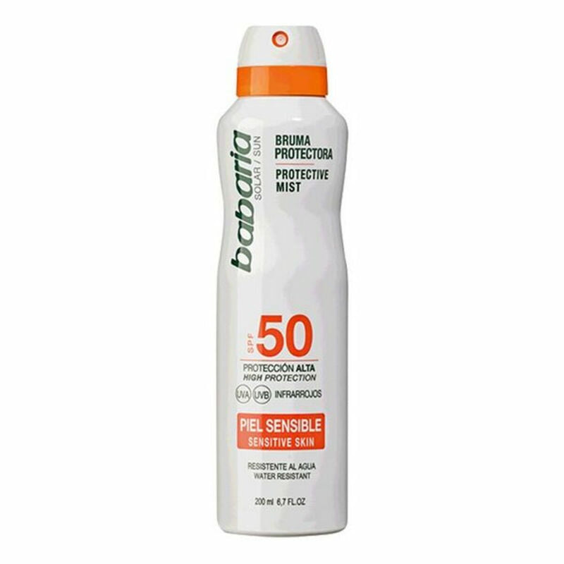Brume Solaire Protectrice Babaria Spf 50 (200 ml) Peau sensible 50 (200 ml)