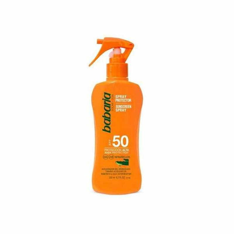 Protetor Solar Corporal em Spray Babaria Spf 50 200 ml
