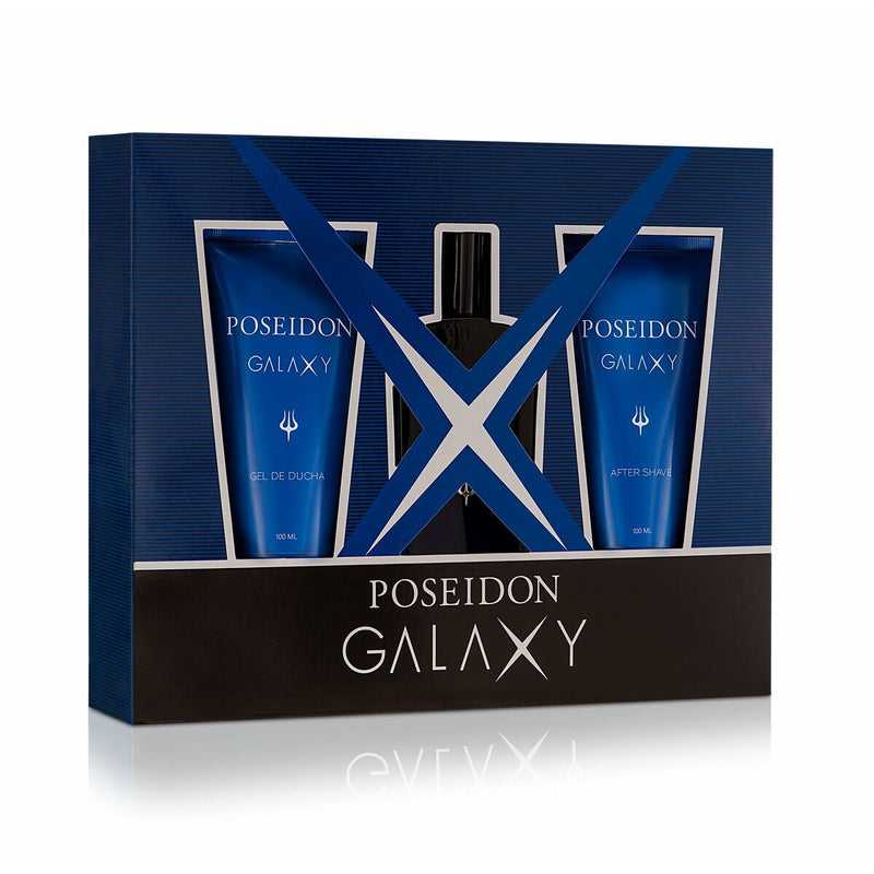 Set de Parfum Homme Poseidon Galaxy 3 Pièces