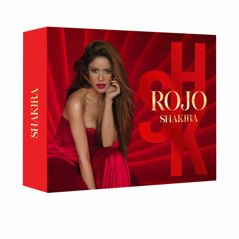 Conjunto de Perfume Mulher Shakira Vermelho 2 Peças