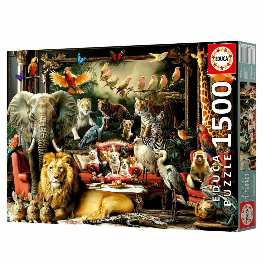 Puzzle Educa La Mansión de los Animales 1500 Pieces