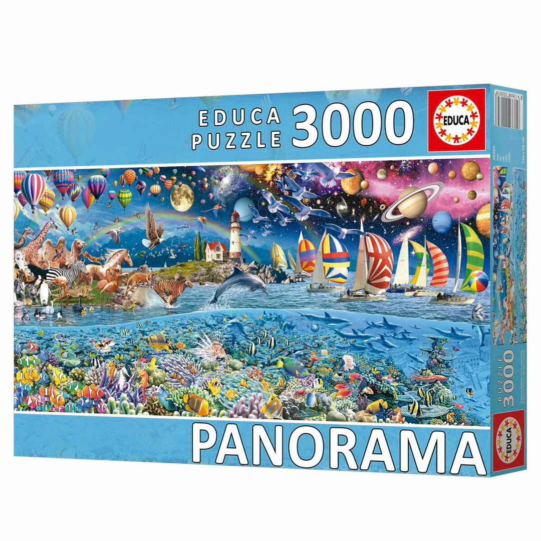 Puzzle Educa Panorama de la Vida 3000 Pieces