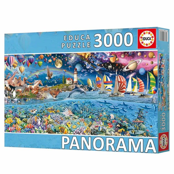 Puzzle Educa Panorama de la Vida 3000 Pieces