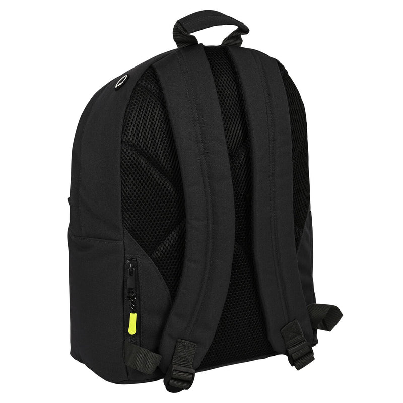 Laptop Backpack Munich  munich basicos  31 x 41 x 16 cm Black