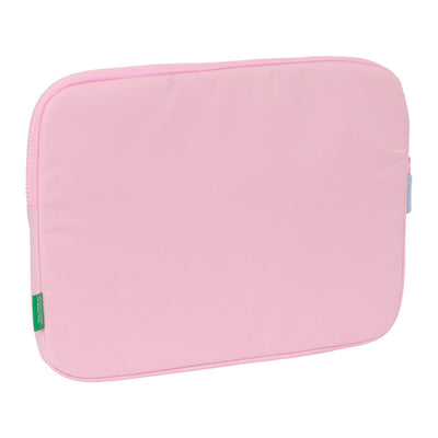 Capa para Portátil Benetton Pink Cor de Rosa 15,6'' 39,5 x 27,5 x 3,5 cm