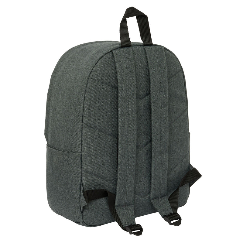 Laptop Backpack Kappa SIlver Pink Grey 31 x 40 x 16 cm