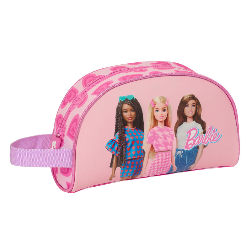 School Toilet Bag Barbie Love Pink 26 x 16 x 9 cm