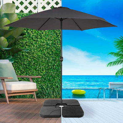 Base for beach umbrella Aktive 50 x 7,5 x 50 cm Plastic